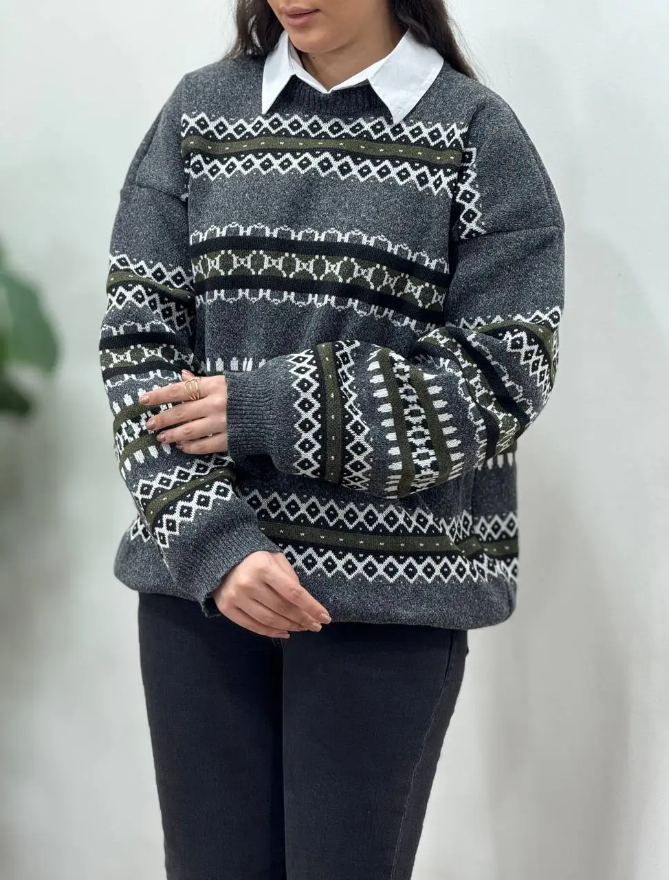 پلیور بافت فریال 2